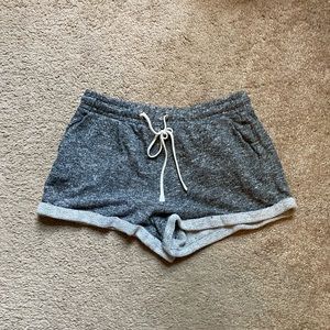Large comfy drawstring shorts